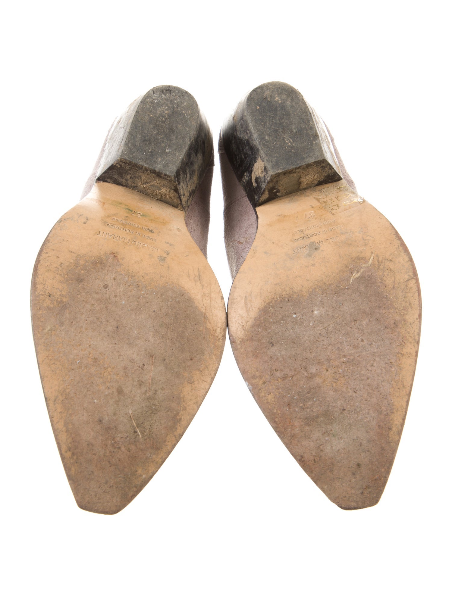 Isabel Marant Suede Western Boots